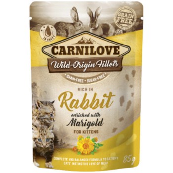 Carnilove Cat πλήρης ολιστική τροφή σε φακελάκι με κοτόπουλο with Marigold 85gr Carnilove Cat πλήρης ολιστική τροφή σε φακελάκι με κοτόπουλο with Marigold 85gr