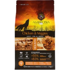 Ambrosia grain free adult με κοτόπουλο και λαχανικά 12kg