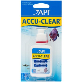 API accu-clear διαυγαστικό νερού ενυδρείου 37 ml API accu-clear διαυγαστικό νερού ενυδρείου 37 ml
