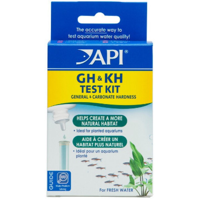 API test gh & kh γενικής σκληρότητας σας βοηθά να αντιγράψετε τον φυσικό βιότοπο των ψαριών σας