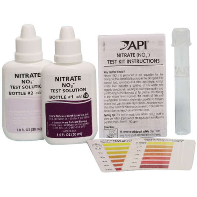 API test nitrate γλυκού/θαλασσινού νερού διαβάζει παραμέτρους από 0 έως 160 ppm 90 test API test nitrate γλυκού/θαλασσινού νερού διαβάζει παραμέτρους από 0 έως 160 ppm 90 test