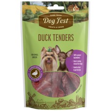 Dog Fest λιχουδιά για μικρόσωμες φιλές πάπια tenders 55g