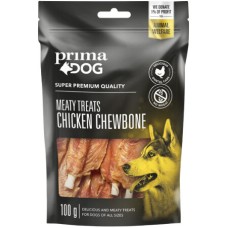 Vafo Prima dog Meaty Treats πολύ νόστιμες λιχουδιές με μασώμενο κόκκαλο με στήθος κοτόπουλου 100gr Vafo Prima dog Meaty Treats πολύ νόστιμες λιχουδιές με μασώμενο κόκκαλο με στήθος κοτόπουλου 100gr