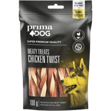 Vafo Prima dog Meaty Treats πολύ νόστιμες λιχουδιές με κοτόπουλο και μπακαλιάρο στριμμένο 100gr Vafo Prima dog Meaty Treats πολύ νόστιμες λιχουδιές με κοτόπουλο και μπακαλιάρο στριμμένο 100gr