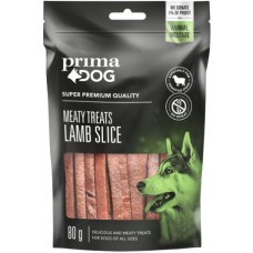 Vafo Prima dog Meaty Treats νόστιμες λιχουδιές με φέτες από αρνί για τα πιο ευαίσθητα σκυλιά 50gr