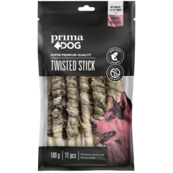 Vafo Prima dog Chewbones σολομός & ραβδί από ακατέργαστο δέρμα Stick 100gr/ 13cm