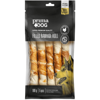 Vafo Prima dog Chewbones γεμιστό ρολό με κοτόπουλο 180gr/13cm Vafo Prima dog Chewbones γεμιστό ρολό με κοτόπουλο 180gr/13cm