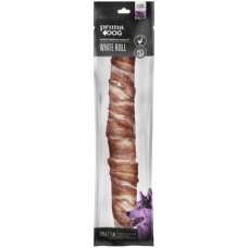 Vafo Prima dog Chewbones ρολό λευκό με πάπια 175gr/38cm Vafo Prima dog Chewbones ρολό λευκό με πάπια 175gr/38cm
