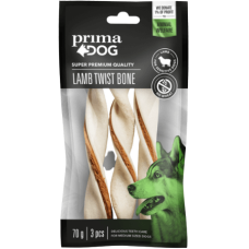 Vafo Prima dog Chewbones ρολό στριφτό με αρνί 70gr/14cm