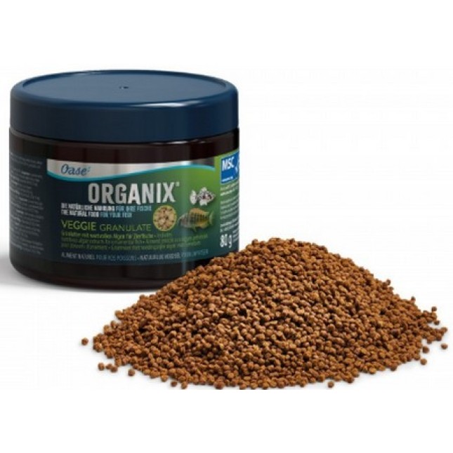 Oase Organix τροφή ψαριών Veggie Granulate 150 ml Oase Organix τροφή ψαριών Veggie Granulate 150 ml