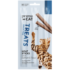 Vafo Prima cat λιχουδιές σε sticks με σολομό & πέστροφα χωρίς δημητριακά και χωρίς ζάχαρη 15gr Vafo Prima cat λιχουδιές σε sticks με σολομό & πέστροφα χωρίς δημητριακά και χωρίς ζάχαρη 15gr