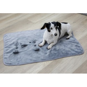 Kerbl Γκρι κουβέρτα fleece για κουτάβι elephant 72x51cm Kerbl Γκρι κουβέρτα fleece για κουτάβι elephant 72x51cm