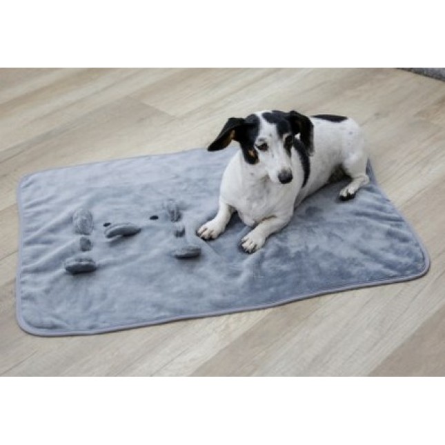 Kerbl Γκρι κουβέρτα fleece για κουτάβι elephant 72x51cm Kerbl Γκρι κουβέρτα fleece για κουτάβι elephant 72x51cm