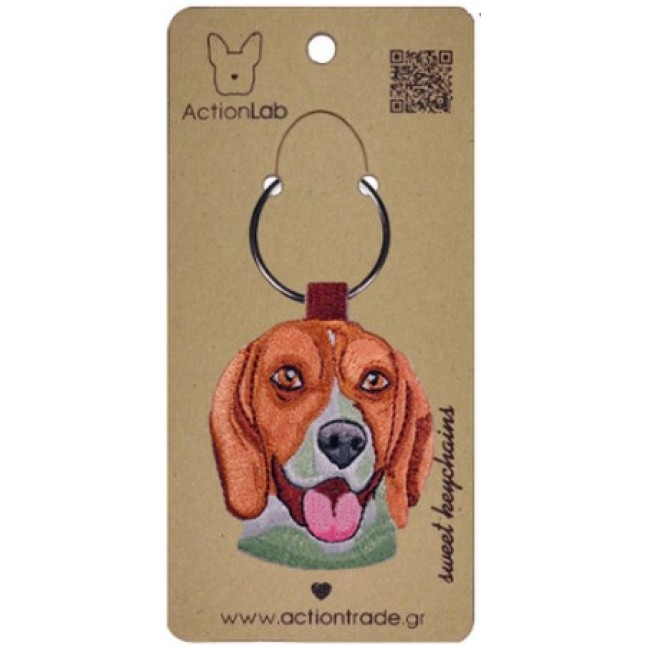 Action Lab Κεντητό μπρελόκ σκύλου BEAGLE τα χαρακτηριστικά του αγαπημένου μας φίλου Action Lab Κεντητό μπρελόκ σκύλου BEAGLE τα χαρακτηριστικά του αγαπημένου μας φίλου