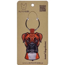 Action Lab Κεντητό μπρελόκ σκύλου BOXER τα χαρακτηριστικά του αγαπημένου μας φίλου Action Lab Κεντητό μπρελόκ σκύλου BOXER τα χαρακτηριστικά του αγαπημένου μας φίλου