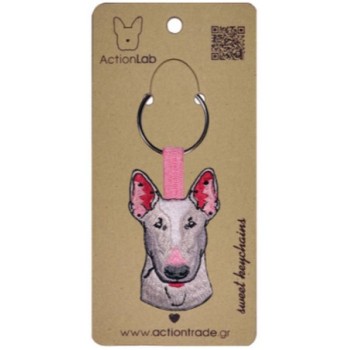 Action Lab Κεντητό μπρελόκ σκύλου BULL TERRIER τα χαρακτηριστικά του αγαπημένου μας φίλου Action Lab Κεντητό μπρελόκ σκύλου BULL TERRIER τα χαρακτηριστικά του αγαπημένου μας φίλου