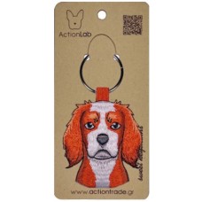 Action Lab Κεντητό μπρελόκ σκύλου CAVALIER τα χαρακτηριστικά του αγαπημένου μας φίλου Action Lab Κεντητό μπρελόκ σκύλου CAVALIER τα χαρακτηριστικά του αγαπημένου μας φίλου