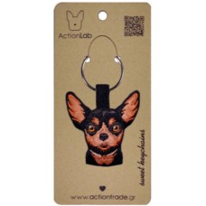 Action Lab Κεντητό μπρελόκ σκύλου CHIHUAHUA BLACK τα χαρακτηριστικά του αγαπημένου μας φίλου Action Lab Κεντητό μπρελόκ σκύλου CHIHUAHUA BLACK τα χαρακτηριστικά του αγαπημένου μας φίλου
