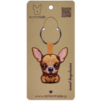 Action Lab Κεντητό μπρελόκ σκύλου CHIHUAHUA MOCA τα χαρακτηριστικά του αγαπημένου μας φίλου Action Lab Κεντητό μπρελόκ σκύλου CHIHUAHUA MOCA τα χαρακτηριστικά του αγαπημένου μας φίλου