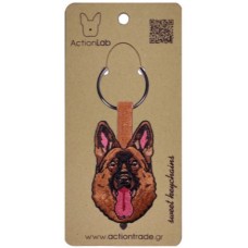 Action Lab Κεντητό μπρελόκ σκύλου GERMAN SHEPHERD τα χαρακτηριστικά του αγαπημένου μας φίλου Action Lab Κεντητό μπρελόκ σκύλου GERMAN SHEPHERD τα χαρακτηριστικά του αγαπημένου μας φίλου