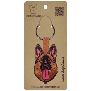 Action Lab Κεντητό μπρελόκ σκύλου GERMAN SHEPHERD τα χαρακτηριστικά του αγαπημένου μας φίλου Action Lab Κεντητό μπρελόκ σκύλου GERMAN SHEPHERD τα χαρακτηριστικά του αγαπημένου μας φίλου