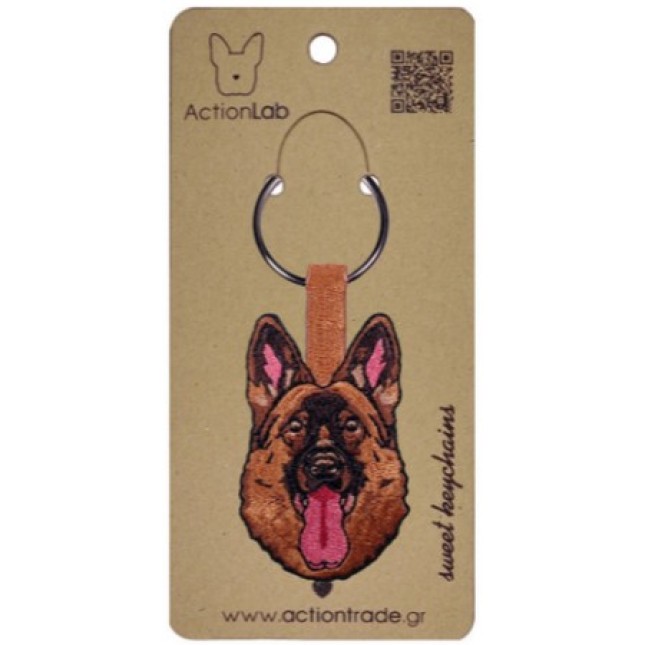 Action Lab Κεντητό μπρελόκ σκύλου GERMAN SHEPHERD τα χαρακτηριστικά του αγαπημένου μας φίλου Action Lab Κεντητό μπρελόκ σκύλου GERMAN SHEPHERD τα χαρακτηριστικά του αγαπημένου μας φίλου