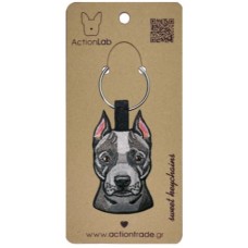 Action Lab Κεντητό μπρελόκ σκύλου PITBULL τα χαρακτηριστικά του αγαπημένου μας φίλου Action Lab Κεντητό μπρελόκ σκύλου PITBULL τα χαρακτηριστικά του αγαπημένου μας φίλου