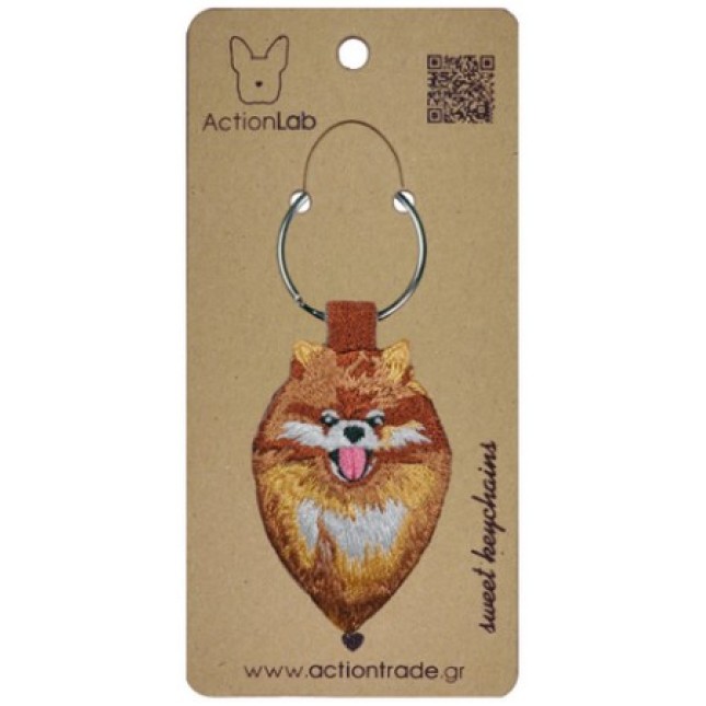 Action Lab Κεντητό μπρελόκ σκύλου POMERANIAN τα χαρακτηριστικά του αγαπημένου μας φίλου Action Lab Κεντητό μπρελόκ σκύλου POMERANIAN τα χαρακτηριστικά του αγαπημένου μας φίλου