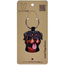 Action Lab Κεντητό μπρελόκ σκύλου ROTTWEILER τα χαρακτηριστικά του αγαπημένου μας φίλου Action Lab Κεντητό μπρελόκ σκύλου ROTTWEILER τα χαρακτηριστικά του αγαπημένου μας φίλου