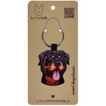 Action Lab Κεντητό μπρελόκ σκύλου ROTTWEILER τα χαρακτηριστικά του αγαπημένου μας φίλου Action Lab Κεντητό μπρελόκ σκύλου ROTTWEILER τα χαρακτηριστικά του αγαπημένου μας φίλου