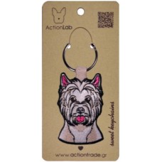 Action Lab Κεντητό μπρελόκ σκύλου WESTIE τα χαρακτηριστικά του αγαπημένου μας φίλου Action Lab Κεντητό μπρελόκ σκύλου WESTIE τα χαρακτηριστικά του αγαπημένου μας φίλου