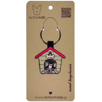 Action Lab Κεντητό μπρελόκ BONE HOUSE κεντημένο και στις δύο όψεις Action Lab Κεντητό μπρελόκ BONE HOUSE κεντημένο και στις δύο όψεις
