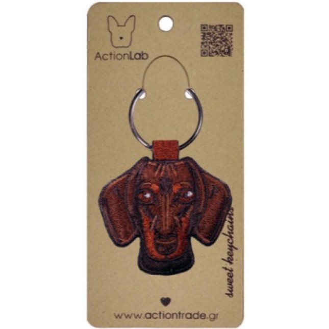 Action Lab Κεντητό μπρελόκ σκύλου DUTCHHOUND τα χαρακτηριστικά του αγαπημένου μας φίλου Action Lab Κεντητό μπρελόκ σκύλου DUTCHHOUND τα χαρακτηριστικά του αγαπημένου μας φίλου