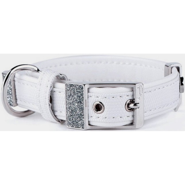 My family St.Tropez περιλαίμιο 28-35 cm /1,6 cm άσπρο S/M My family St.Tropez περιλαίμιο 28-35 cm /1,6 cm άσπρο S/M