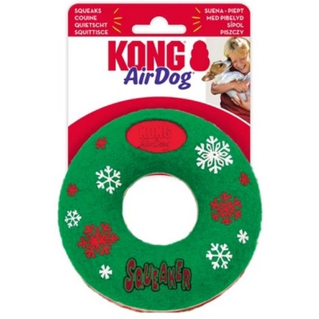 Kong εορταστικό παιχνίδι χαριτωμένο Donut για μια Χριστουγεννιάτικη έκπληξη