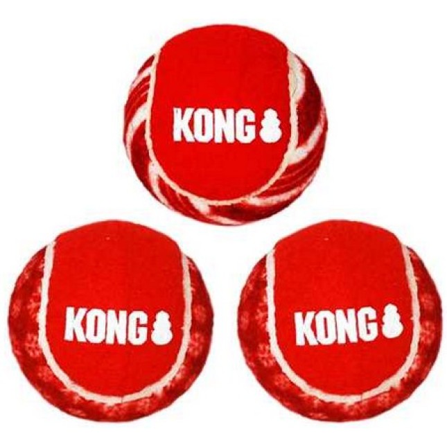 Kong εορταστικό παιχνίδι Χριστουγεννιάτικη μπάλα Medium σετ 3τεμαχίων
