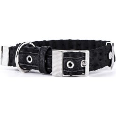 My family Milano περιλαίμιο 42-55 cm /2.8 cm μαύρο L/X My family Milano περιλαίμιο 42-55 cm /2.8 cm μαύρο L/X