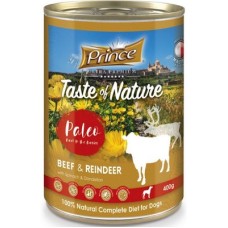 Prince Taste of Nature Μοσχάρι & Τάρανδος κόκκινη 400g