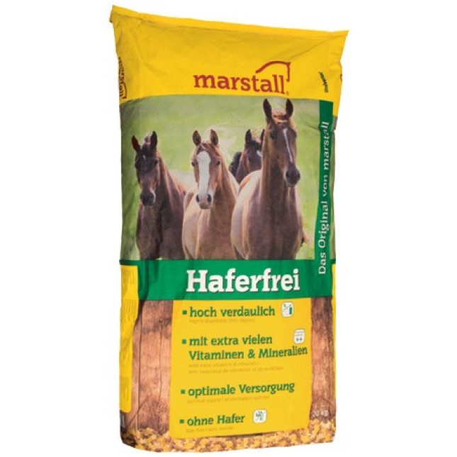 Marstall Haferfrei τροφή χωρίς βρώμη πολύ εύπεπτη με επιπλέον βιταμίνες και μέταλλα