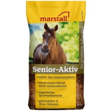 Marstall Senior Aktiv εύπεπτο μούσλι ειδικά σχεδιασμένο για τις ανάγκες των ηλικιωμένων αλόγων