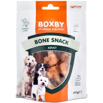Boxby Adult Bone Snack Κοτόπουλο & Μοσχάρι 100gr Boxby Adult Bone Snack Κοτόπουλο & Μοσχάρι 100gr