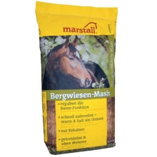 Marstall Bergwiesen Mash μίγμα για πολτό χωρίς δημητριακά με χαμηλή περιεκτικότητα σακχάρων