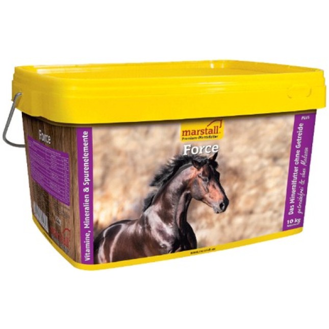 Marstall force τροφή χωρίς σιτηρά σε κουβά 10Kg Marstall force τροφή χωρίς σιτηρά σε κουβά 10Kg