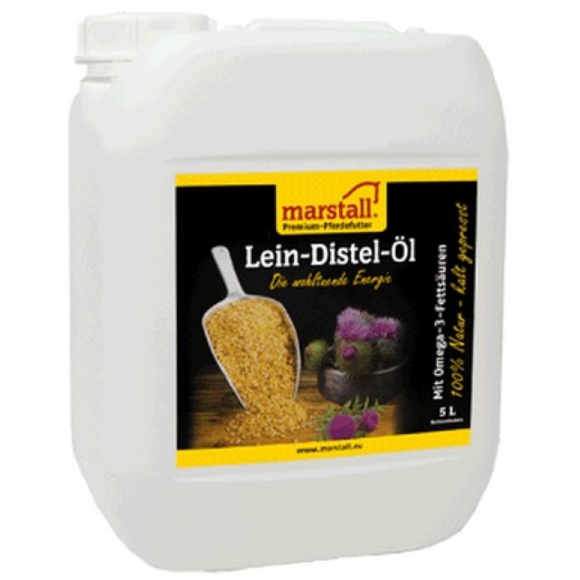 Marstall Lein-Distel-Ol Με Ωμέγα-3 & λιπαρά οξέα 5 lt