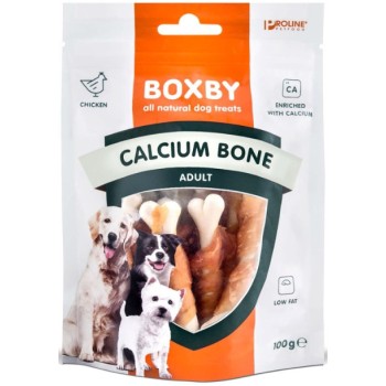 Boxby Σνακ κόκαλα ασβεστίου με κοτόπουλο 100gr Boxby Σνακ κόκαλα ασβεστίου με κοτόπουλο 100gr