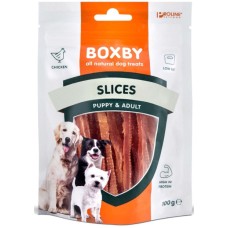 Boxby Σνακ με φέτες κοτόπουλου 100gr Boxby Σνακ με φέτες κοτόπουλου 100gr