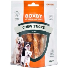 Boxby Adult Chew Sticks Κοτόπουλο & Μοσχάρι 80gr Boxby Adult Chew Sticks Κοτόπουλο & Μοσχάρι 80gr