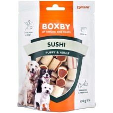 Boxby Sushi λιχουδιά είναι φτιαγμένη με κοτόπουλο και ψάρι 100gr