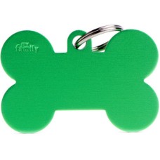 Myfamily ταυτότητα basic κόκκαλο μεγάλο πράσινο 3,8x2,5cm