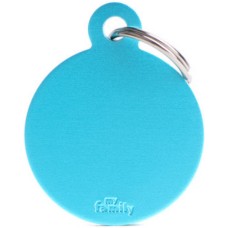 Myfamily ταυτότητα basic κύκλος μεγάλος γαλάζιος 3,2X3,9cm Myfamily ταυτότητα basic κύκλος μεγάλος γαλάζιος 3,2X3,9cm